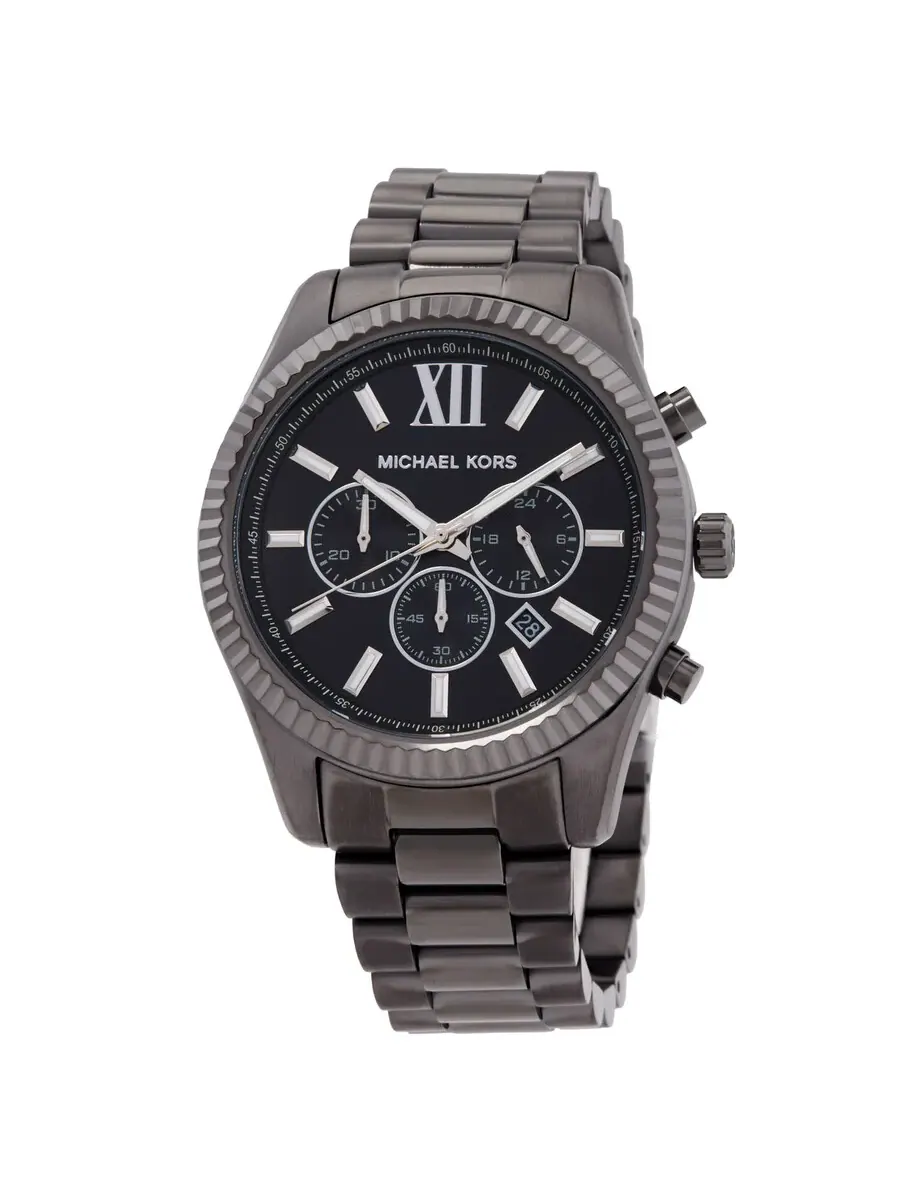 Набор мужских часы и браслет Michael Kors Oversized Lexington Chronograph MK9217SET