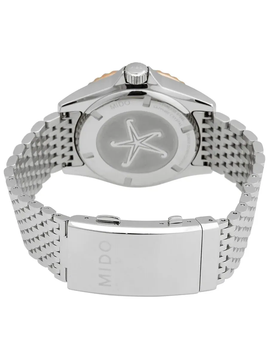 Мужские часы Mido Ocean Star Tribute Automatic с черным циферблатом M0268302105100 — изображение 3 из 3, оттенок черный