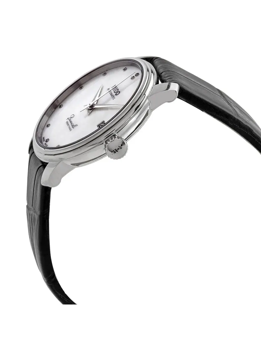 Женские часы Mido Baroncelli Heritage Automatic M027.207.16.106.00 — изображение 2 из 3, оттенок серебряный