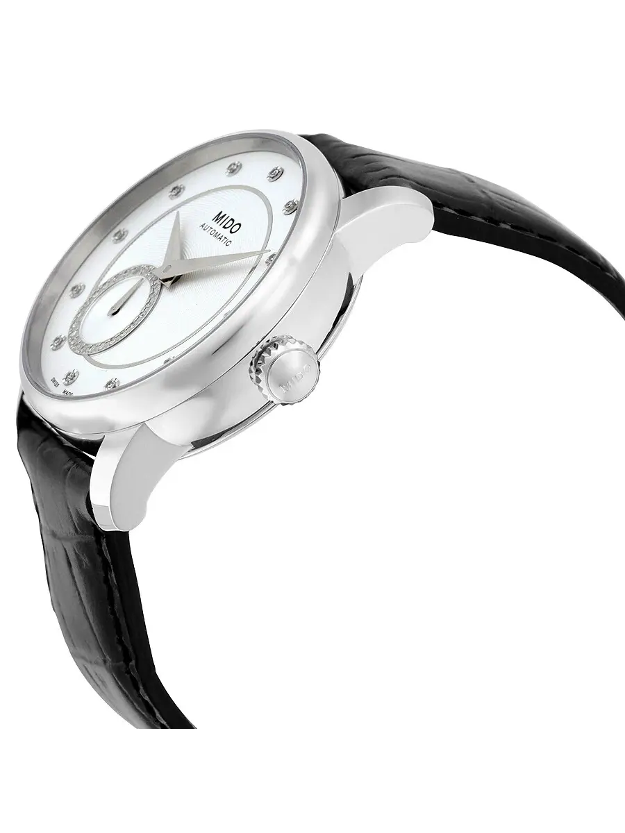 Женские часы Mido Baroncelli II Automatic с бриллиантами M007.228.16.036.00 — изображение 2 из 3, оттенок серебряный