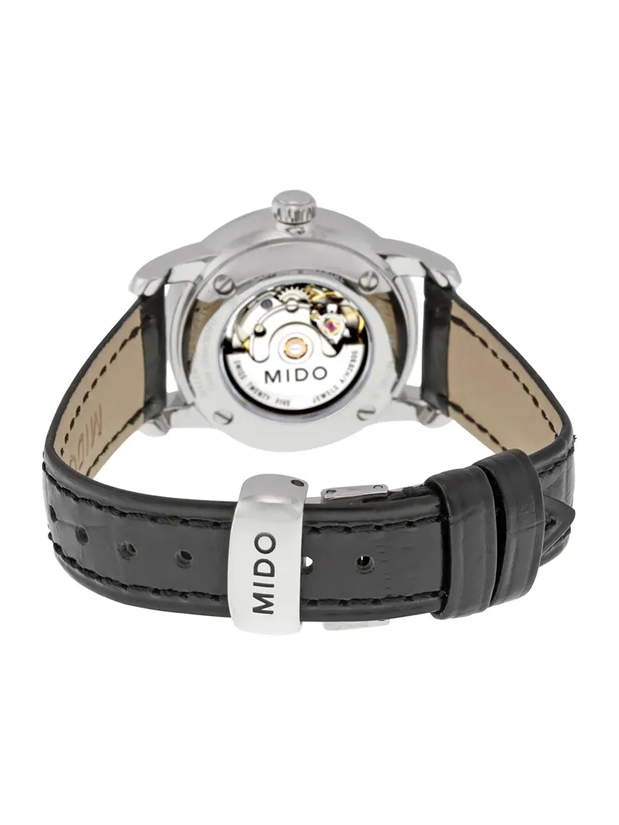 Женские часы Mido Baroncelli II Automatic с серебристым циферблатом M7600.4.21.4 — изображение 3 из 3, оттенок серебряный