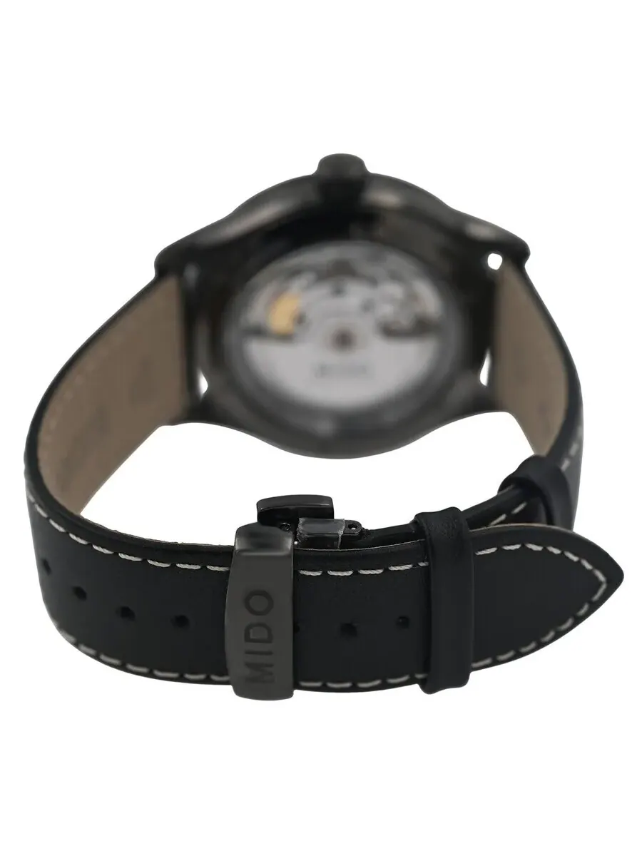 Женские часы Mido Multifort Automatic с черным циферблатом M038.431.36.057.00 — изображение 5 из 7, оттенок черный