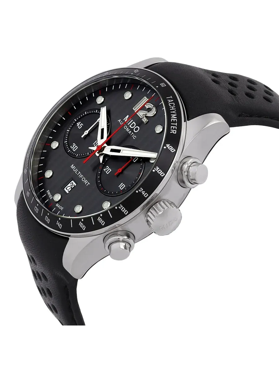 Мужские часы Mido Multifort Chronograph Automatic M025.627.16.061.00 — изображение 2 из 3, оттенок серебряный