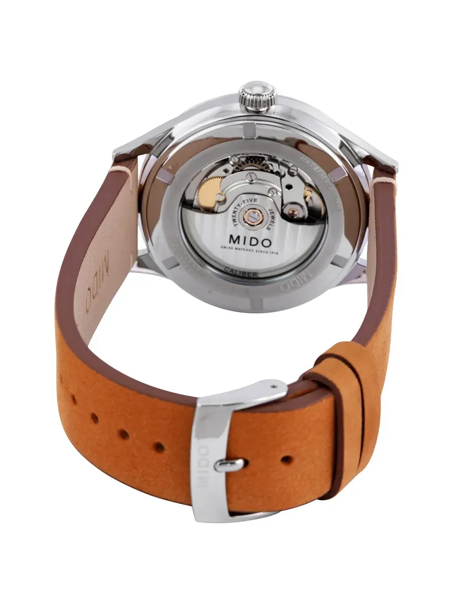 Мужские часы Mido Multifort Patrimony Automatic с синим циферблатом M040.407.16.040.00 — изображение 3 из 3