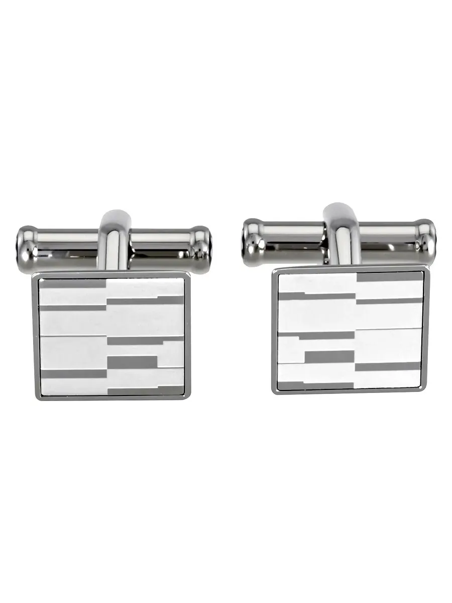 Запонки MontBlanc Heritage из нержавеющей стали
