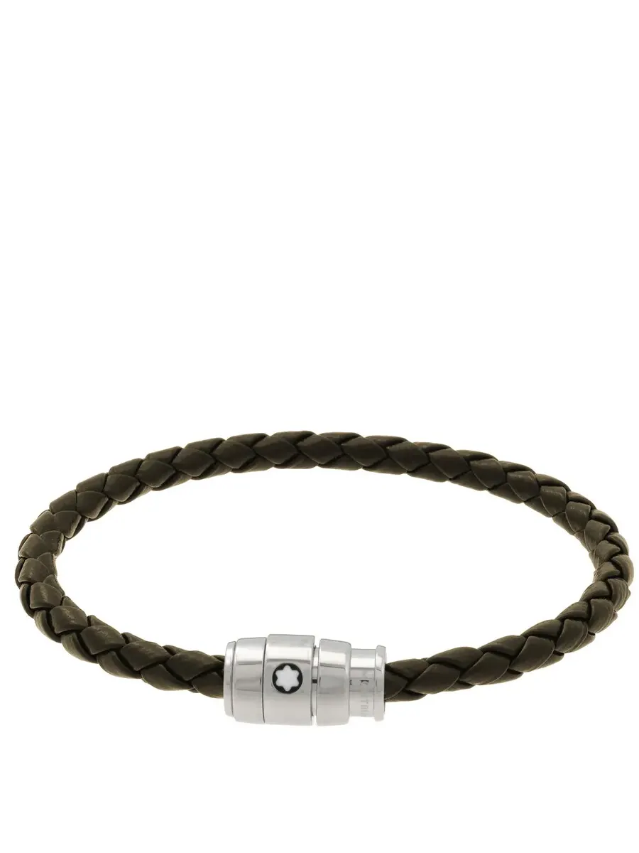 Браслет Montblanc Khaki из плетеной кожи