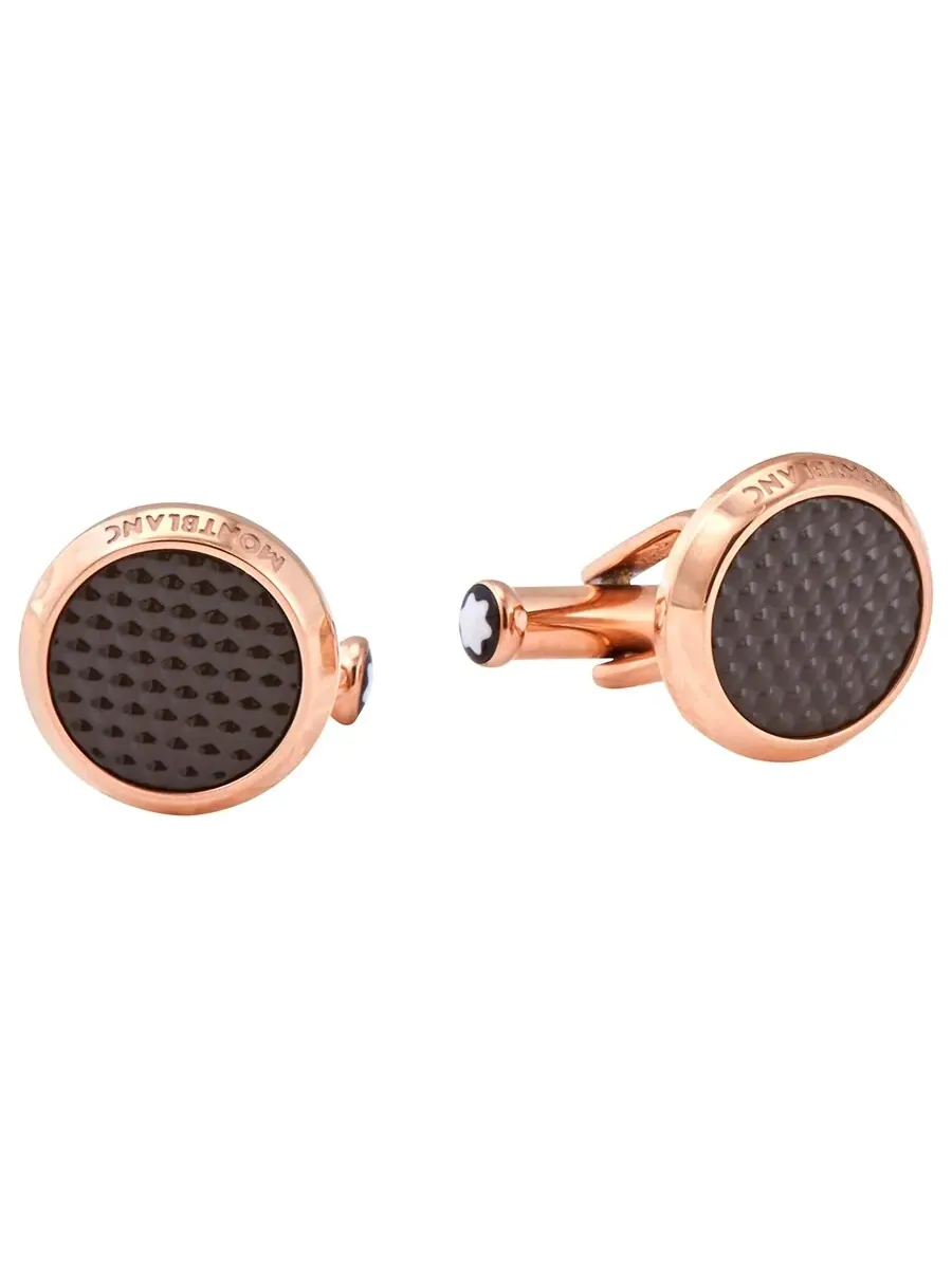 Запонки Montblanc Meisterstuck круглые