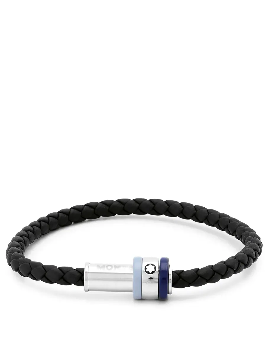 Браслет Montblanc для мужчин 1858 Ice Sea Blue, размер 63