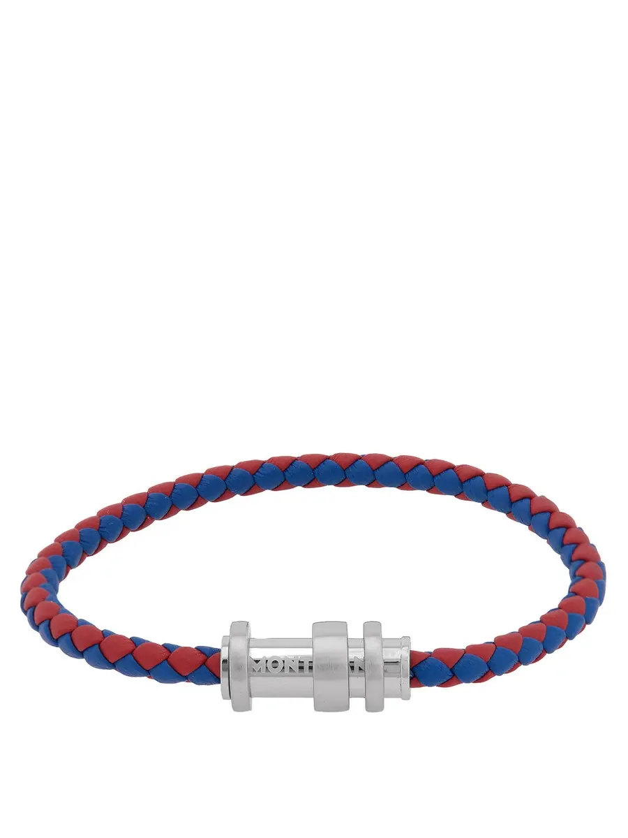 Браслет Montblanc Ocean Spirit Wrap Me, размер 63, красный/синий