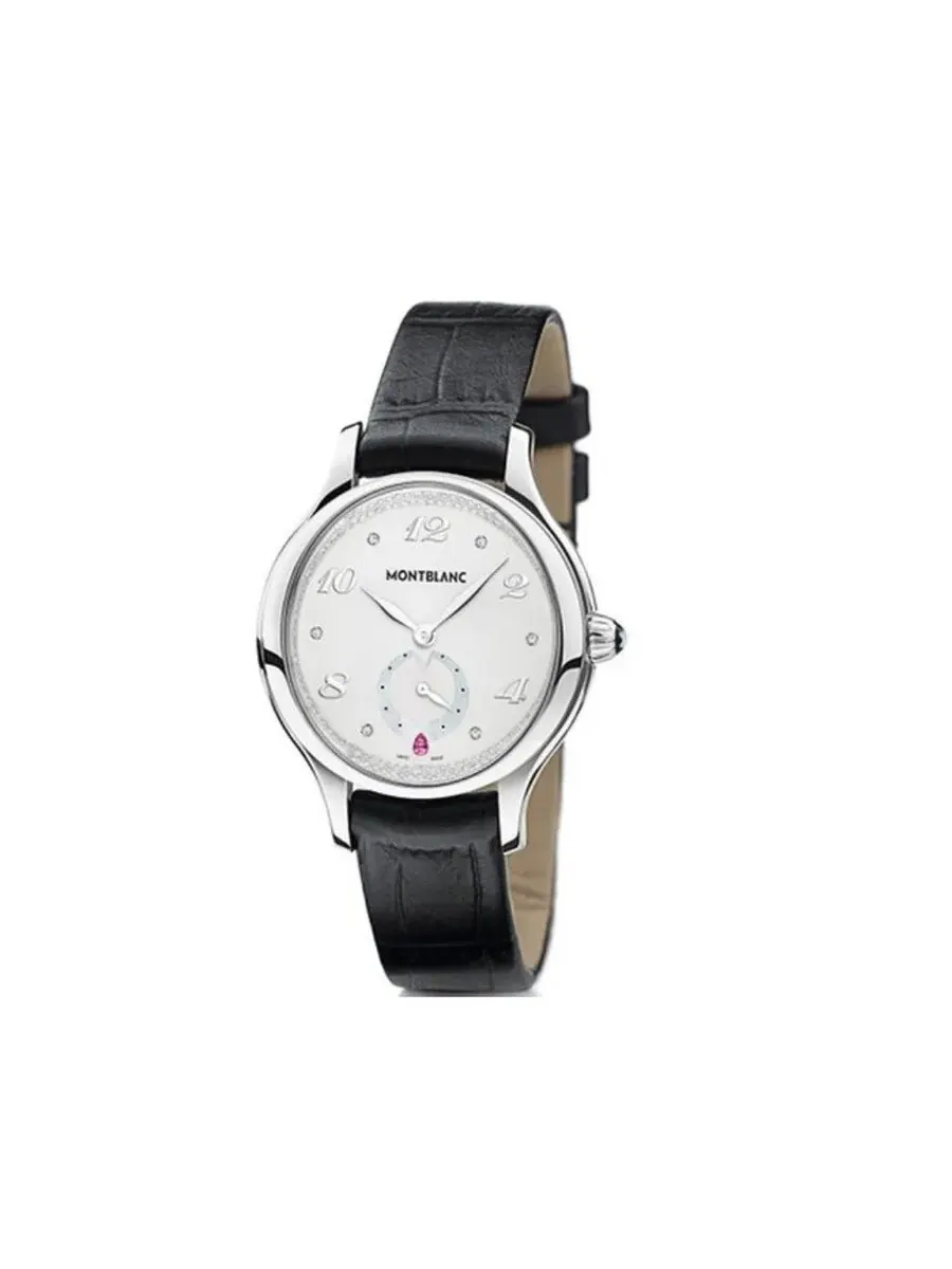 Женские часы MontBlanc Princess Grace De Monaco с белым циферблатом и бриллиантами 106884