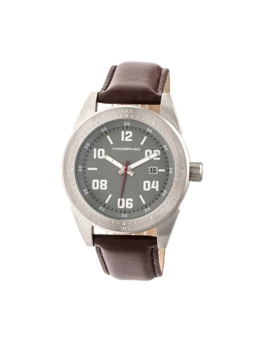 Мужские часы Morphic M63 Series с серым циферблатом, модель 6305