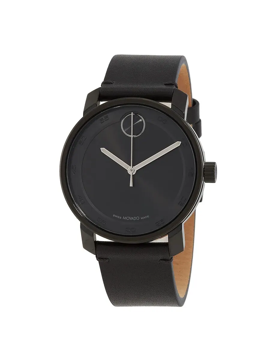 Мужские часы Movado Bold Access с кварцевым механизмом и черным циферблатом 3600918 — черный