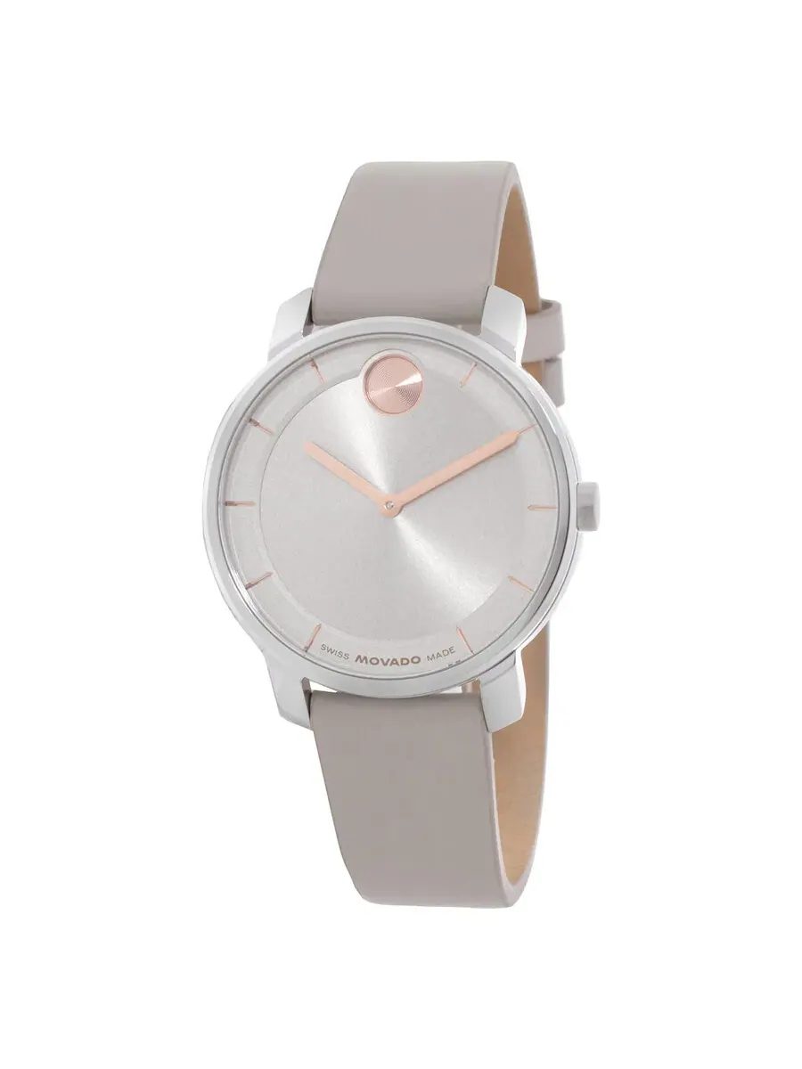 Женские часы Movado Bold Access с кварцевым механизмом и серым циферблатом 3601071