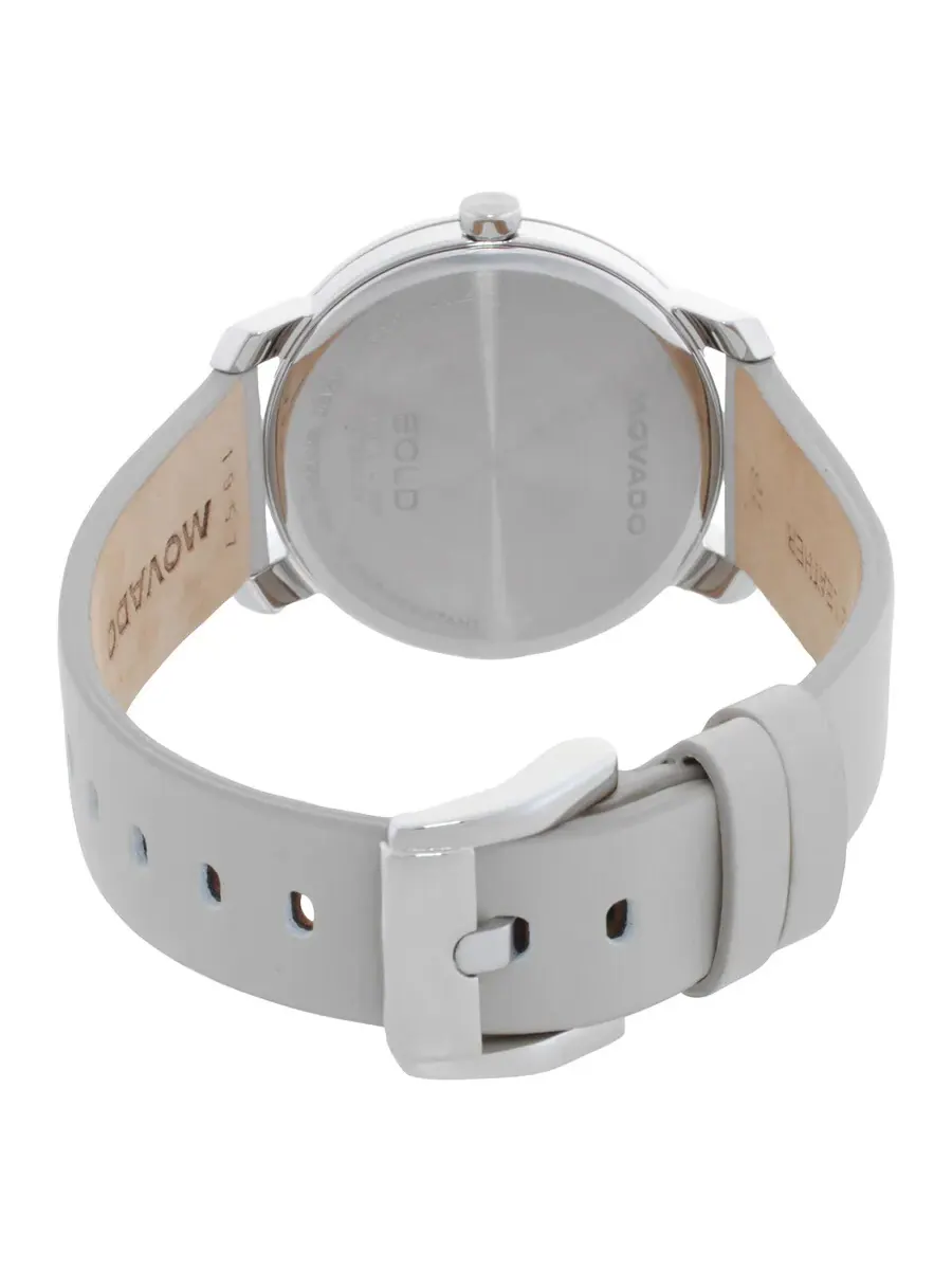Женские часы Movado Bold Access с кварцевым механизмом и серым циферблатом 3601071 — изображение 3 из 3, оттенок серебряный