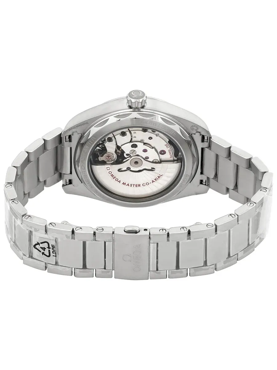 Мужские часы Omega Aqua Terra Automatic с серебристым циферблатом 220.10.41.21.02.002 — изображение 3 из 3