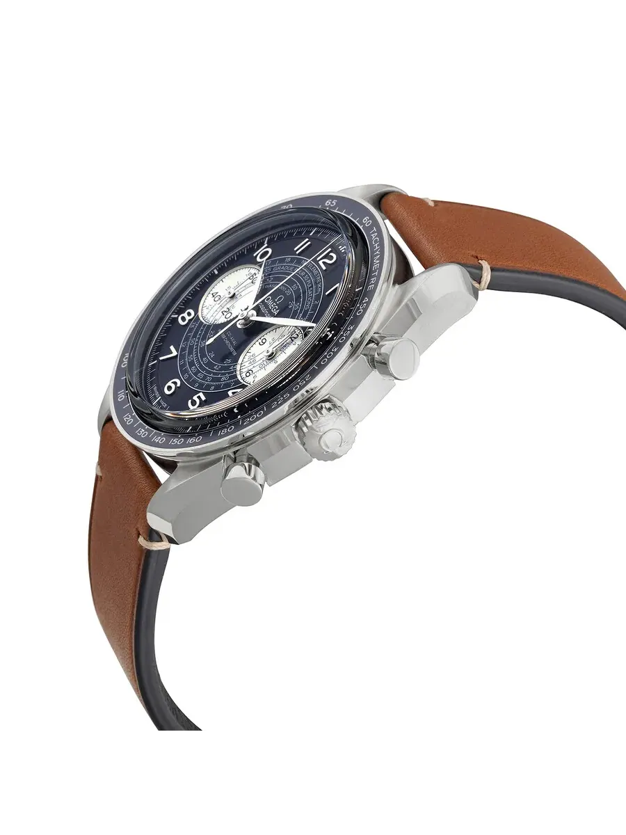 Мужские часы Omega Speedmaster Chronograph с ручным подзаводом, синий циферблат 329.32.43.51.03.001 — изображение 2 из 4