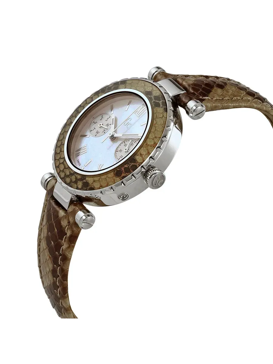 Открытая коробка - Guess Diver Chic кварцевые женские часы с узором под кожу змеи X35005L1S — изображение 2 из 3