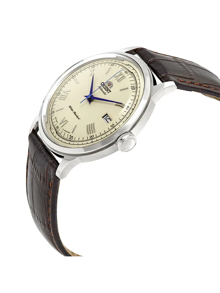 Мужские механические часы Orient 2-го поколения Bambino FAC00009N0 — изображение 2 из 3, оттенок серебряный