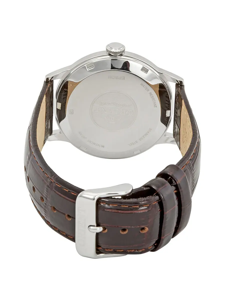 Мужские механические часы Orient 2-го поколения Bambino FAC00009N0 — изображение 3 из 3, оттенок серебряный
