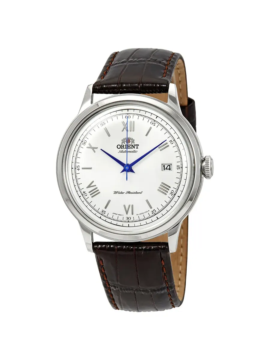 Мужские часы Orient 2-го поколения Bambino Automatic с белым циферблатом FAC00009W0