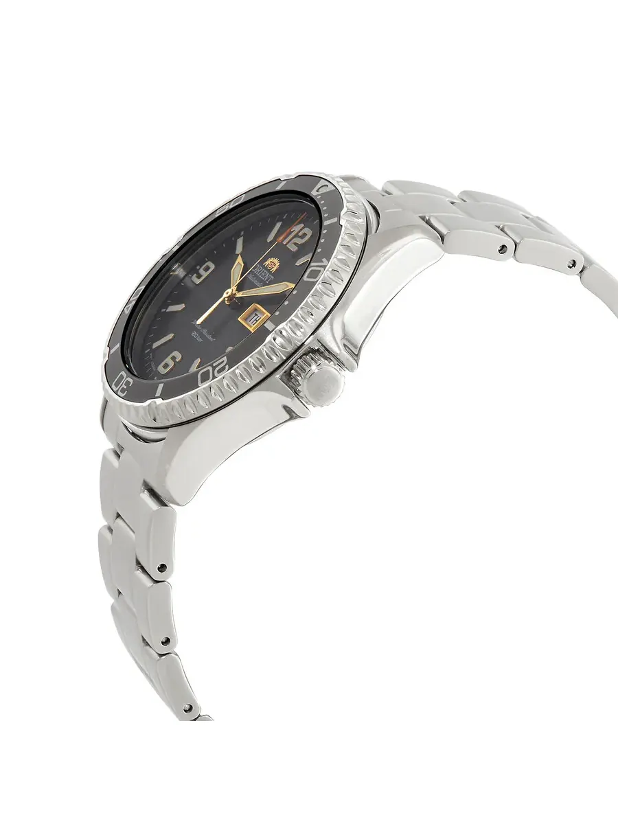 Мужские часы Orient Automatic с черным циферблатом RA-AA0819N19B — изображение 2 из 3, оттенок серебряный