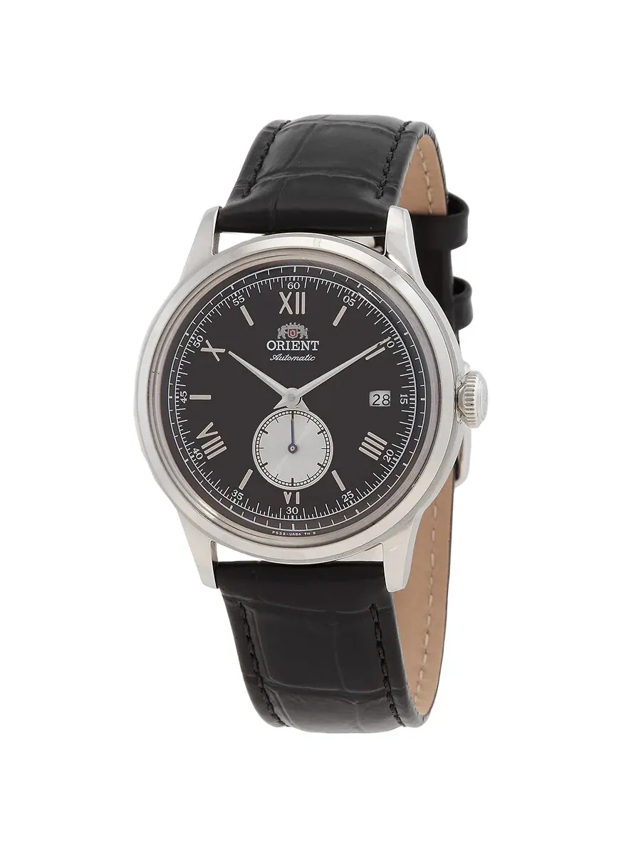 Мужские часы Orient Bambino Automatic с черным циферблатом RA-AP0101B30B