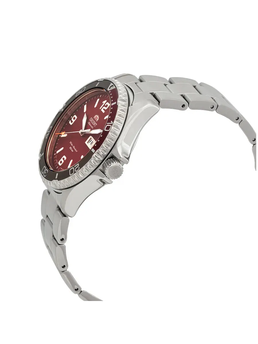 Мужские часы Orient Automatic с красным циферблатом RA-AA0820R19B — изображение 2 из 3, оттенок серебряный