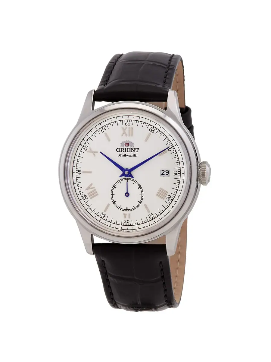 Мужские часы Orient Bambino Automatic с белым циферблатом RA-AP0104S30B