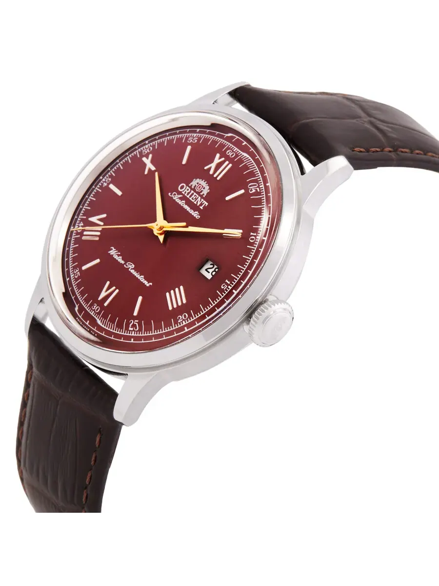 Мужские автоматические часы Orient Bambino версии 2 RA-AC0026R30B — изображение 2 из 3, оттенок серебряный