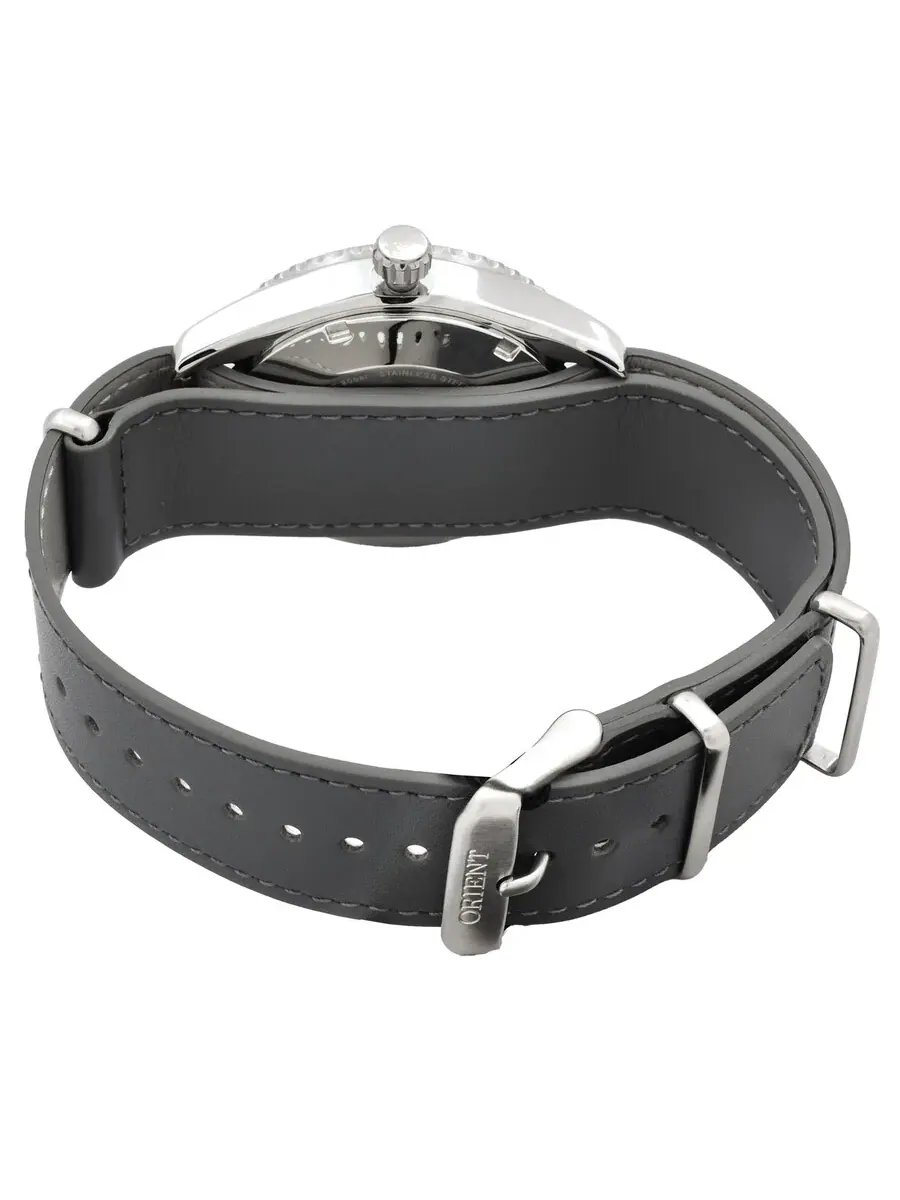 Мужские часы Orient Sport Automatic с сиреневым циферблатом RA-AC0Q07V10B — изображение 3 из 3, оттенок серебряный