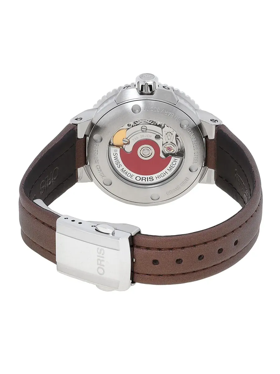 Часы Oris Aquis Automatic с коричневым циферблатом 01 733 7731 4156-07 3 18 01FC — изображение 3 из 3, оттенок коричневый