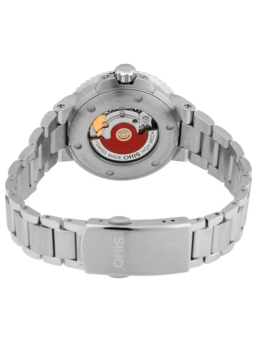 Часы Oris Aquis Automatic с коричневым циферблатом 01 733 7731 4156-07 8 18 05P — изображение 3 из 3, оттенок коричневый