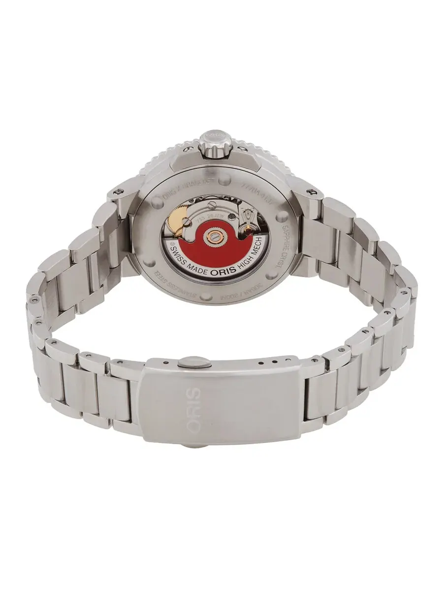Женские часы Oris Aquis Date Automatic с зеленым циферблатом 01 733 7770 4137-07 8 18 05P — изображение 3 из 3