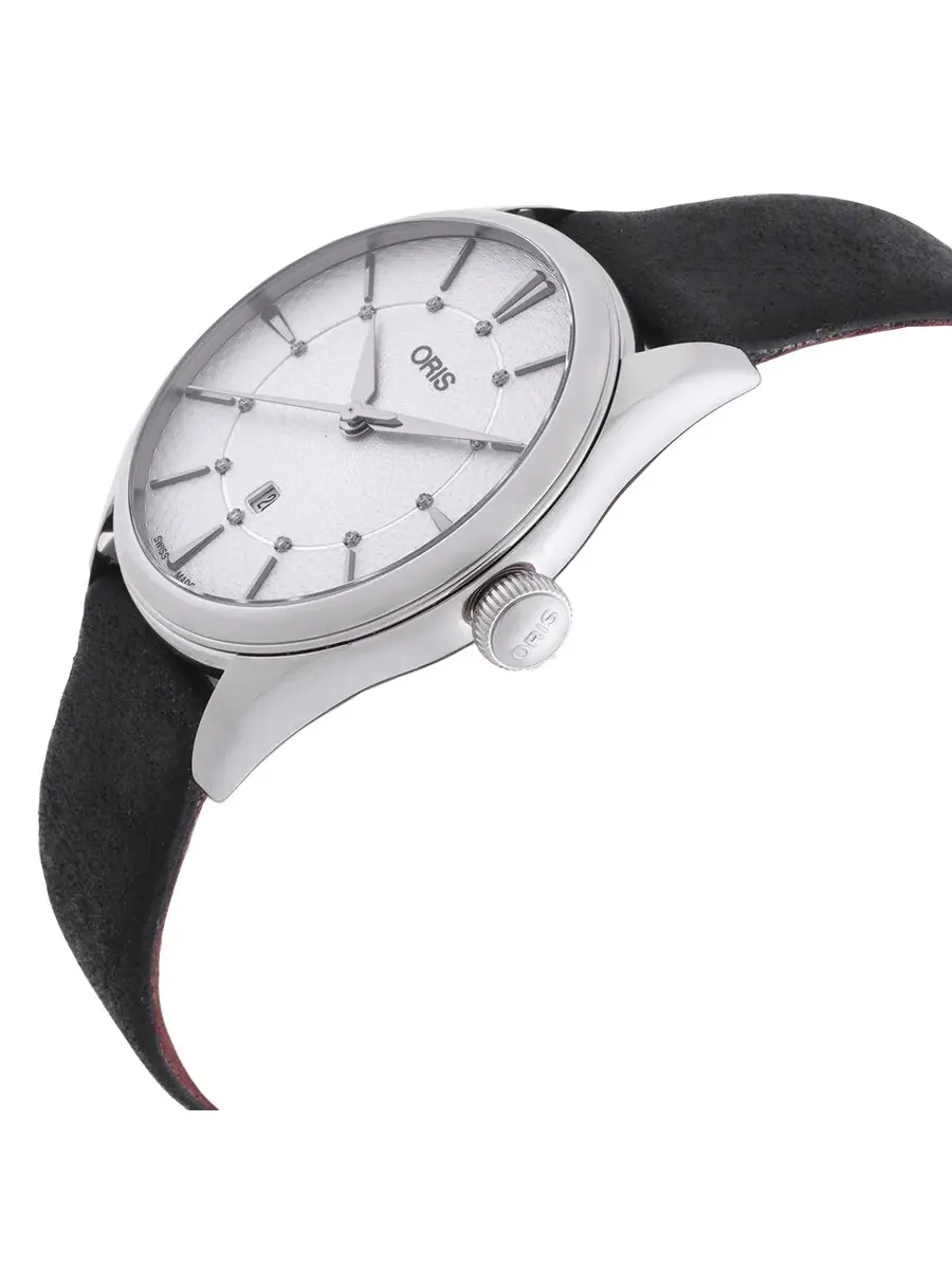 Наручные часы Oris Automatic с серебристым циферблатом 01 561 7724 4051-07 5 17 34FC — изображение 2 из 3, оттенок серебряный