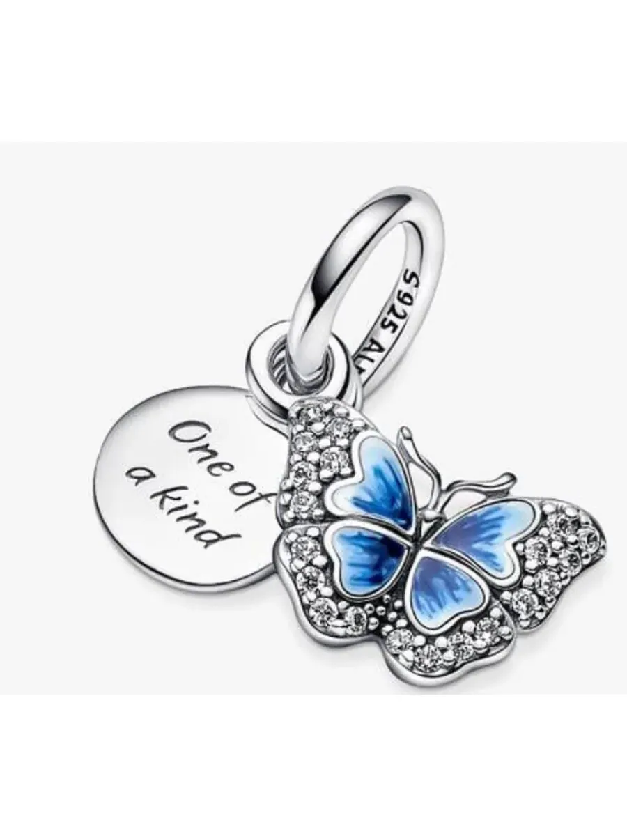 Подвеска-бабочка Pandora из стерлингового серебра