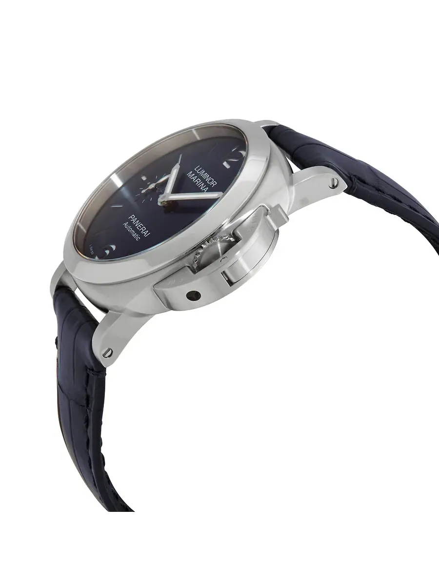 Мужские часы Panerai Luminor с автоматическим механизмом и синим циферблатом PAM01370 — изображение 2 из 3