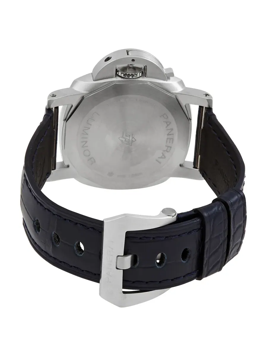 Мужские часы Panerai Luminor с автоматическим механизмом и синим циферблатом PAM01370 — изображение 3 из 3
