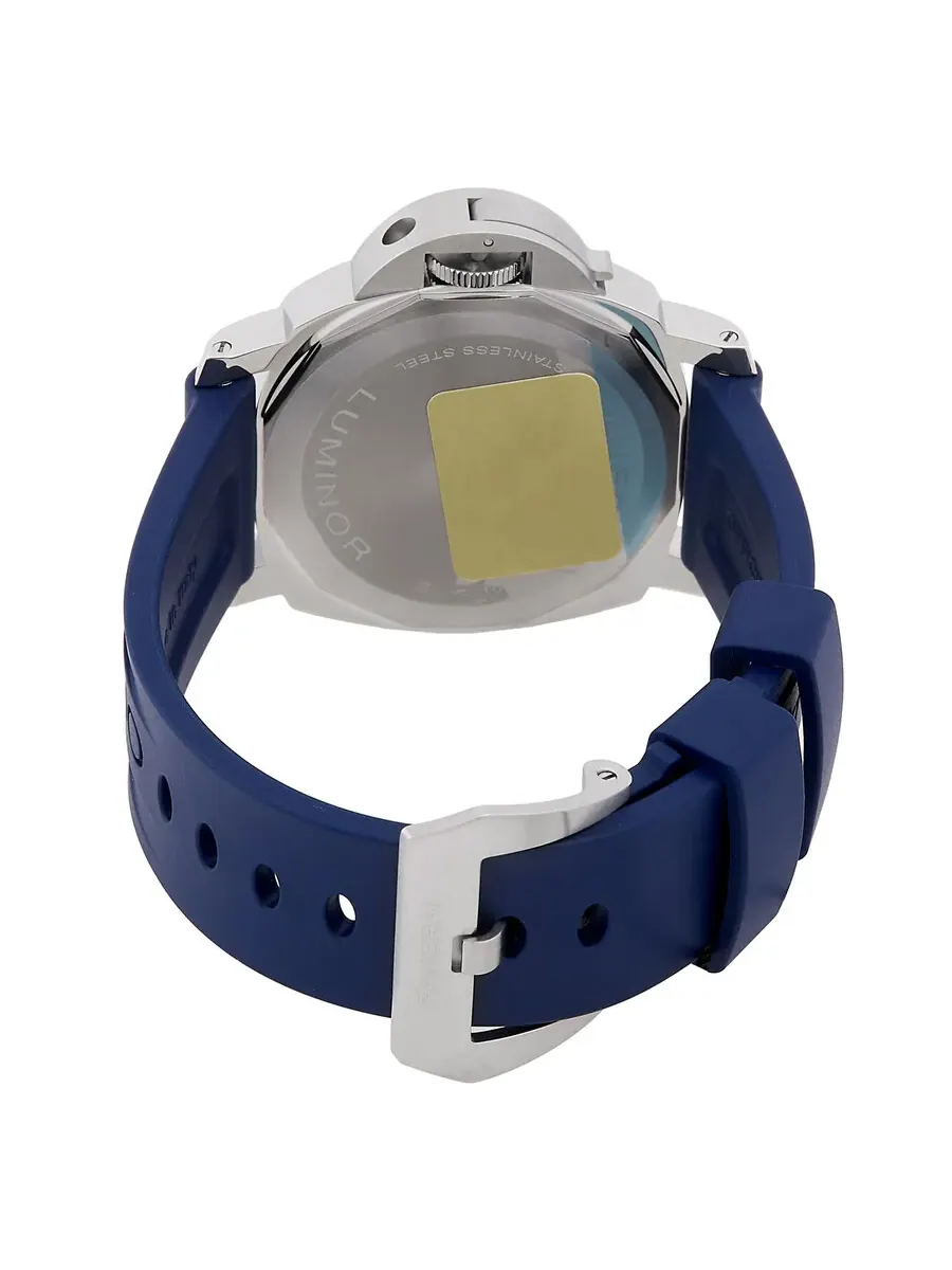 Мужские часы Panerai Luminor Base Logo 44мм с автоматическим механизмом и синим циферблатом PAM01623 — изображение 3 из 3