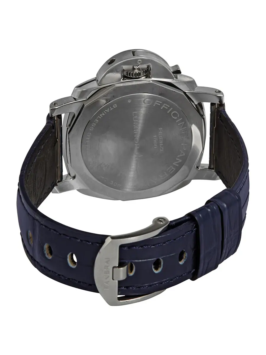 Мужские часы Panerai Luminor Due Automatic с синим циферблатом PAM01274 — изображение 3 из 3, оттенок синий