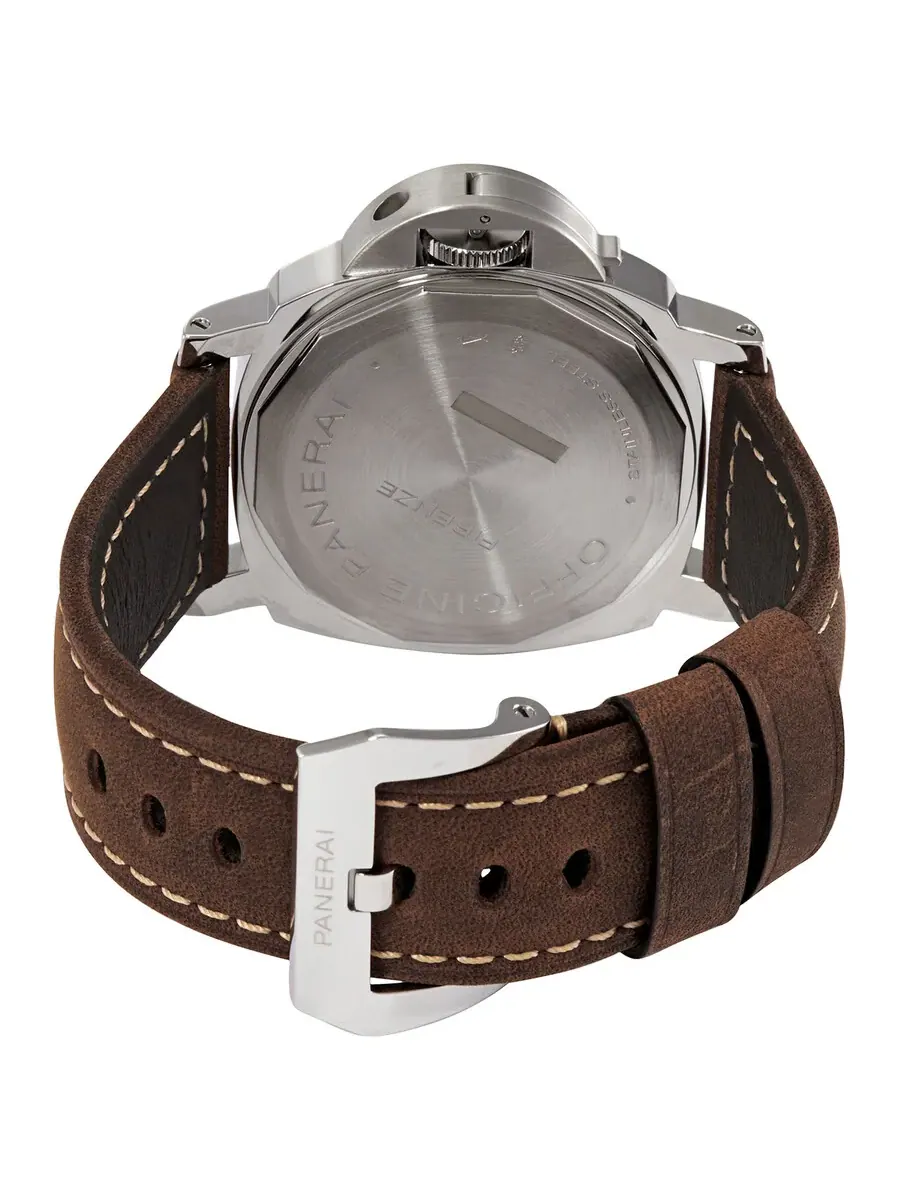 Мужские часы Panerai Luminor 8 Giorni с ручным заводом, черным циферблатом, 44 мм, модель PAM00914 — изображение 3 из 3