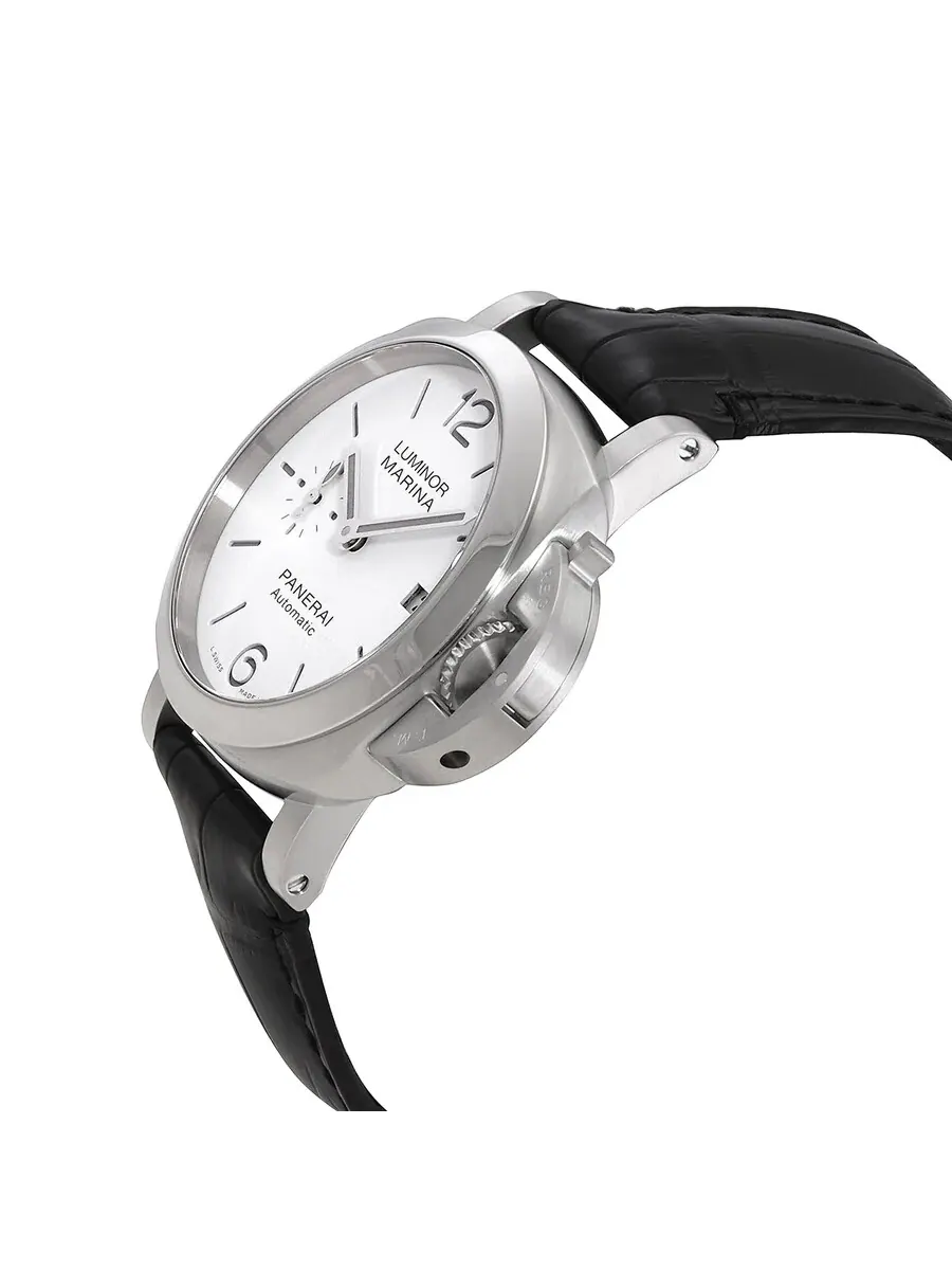 Мужские часы Panerai Luminor Quaranta Automatic с белым циферблатом PAM01371 — изображение 2 из 3, оттенок белый