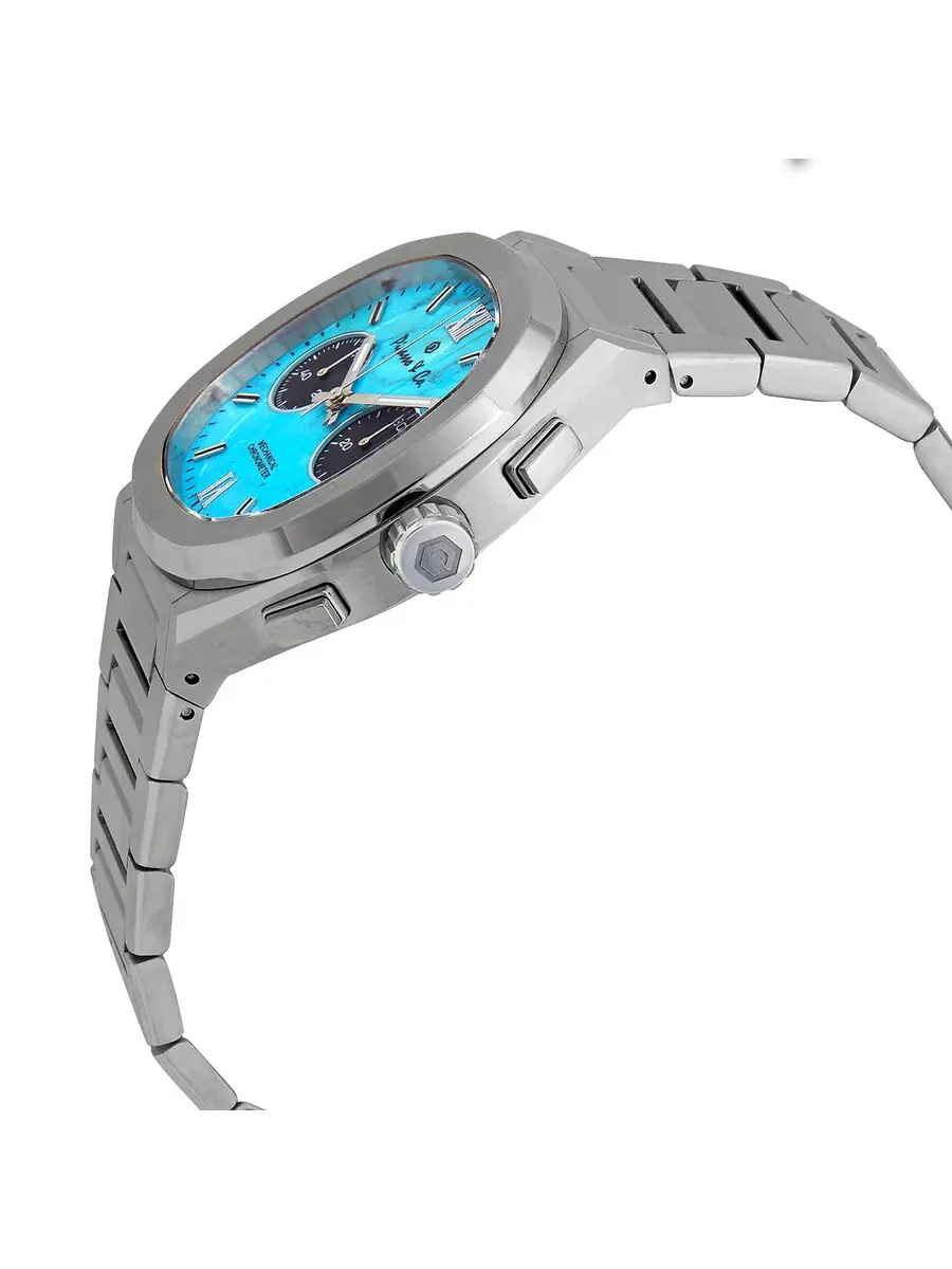 Мужские часы с ручным заводом Picasso and Co Chairman II Chronograph PWCH2TRSS — изображение 2 из 3, оттенок серебряный