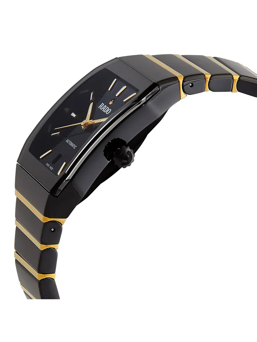 Часы Rado Anatom Automatic с черным циферблатом, унисекс, R10200152 — изображение 2 из 3, оттенок черный