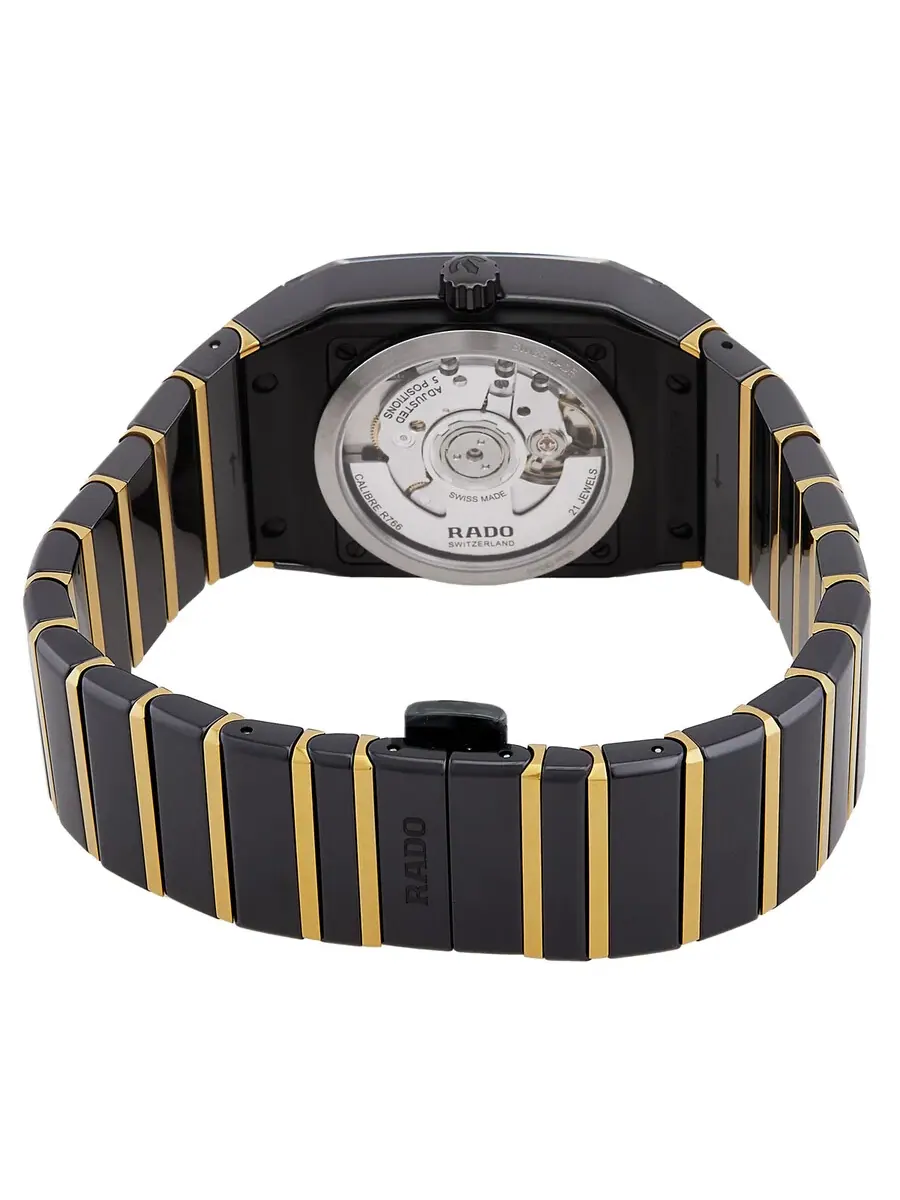 Часы Rado Anatom Automatic с черным циферблатом, унисекс, R10200152 — изображение 3 из 3, оттенок черный