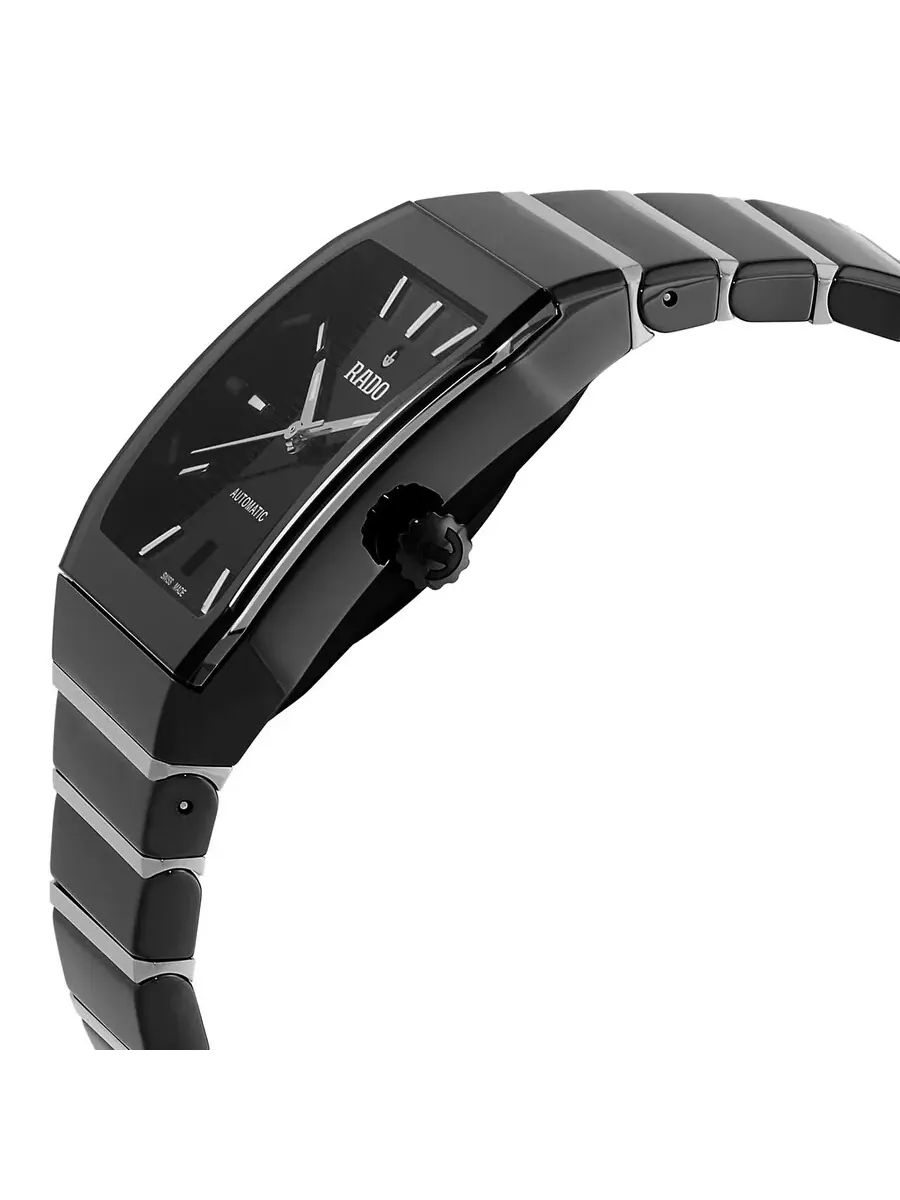 Часы Rado Anatom Automatic с черным циферблатом, унисекс, R10201152 — изображение 2 из 3, оттенок черный