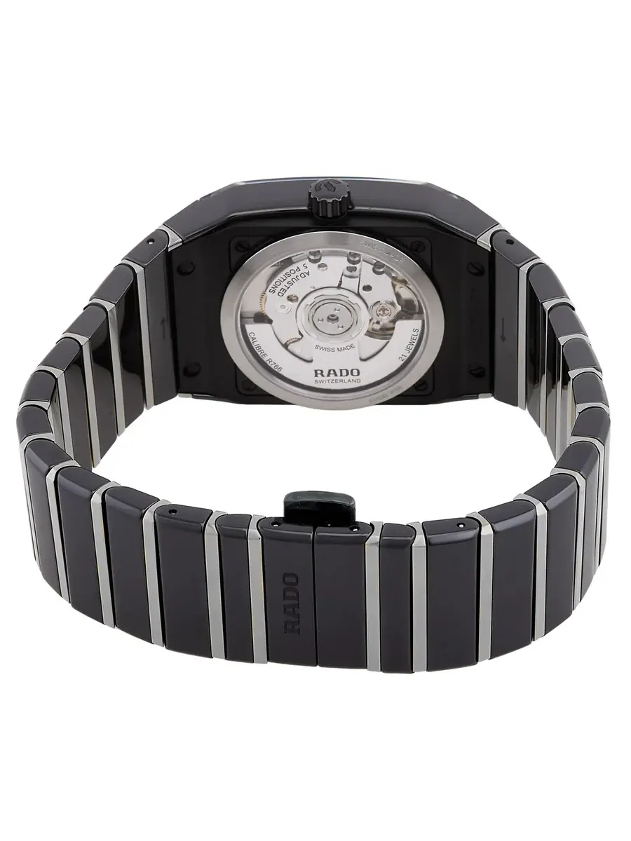 Часы Rado Anatom Automatic с черным циферблатом и бриллиантом для мужчин и женщин R10201712 — изображение 3 из 3