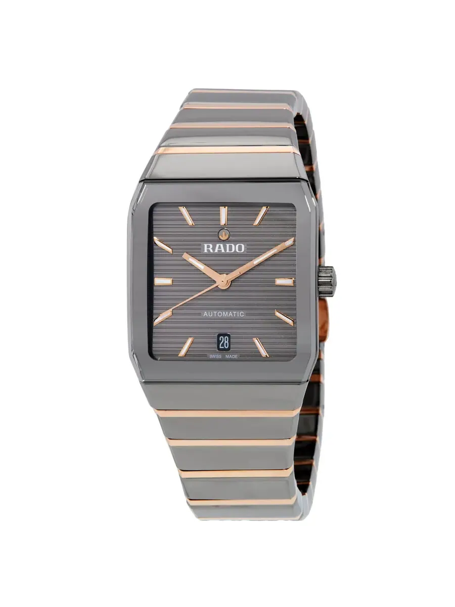 Часы Rado Anatom Automatic с серым циферблатом для мужчин и женщин R10203102 — серый