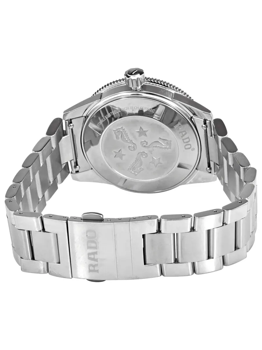 Мужские часы Rado Captain Cook Automatic с синим циферблатом R32105203 — изображение 3 из 3, оттенок серебряный