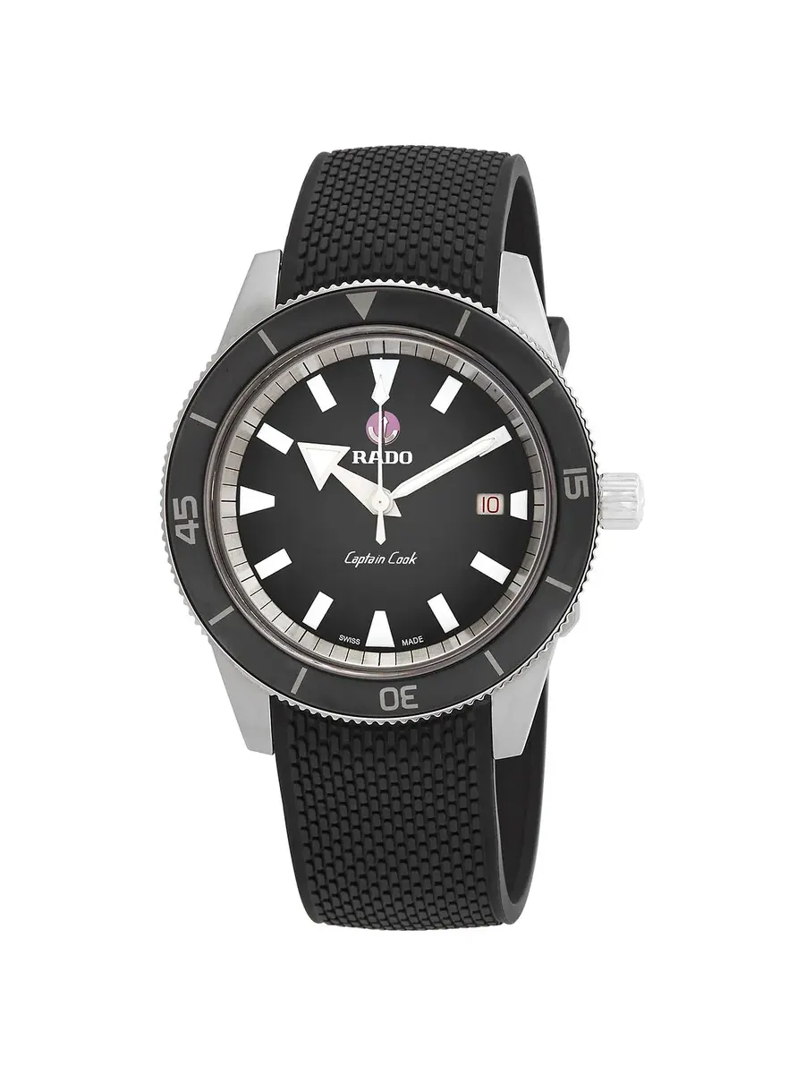 Мужские часы Rado Captain Cook Automatic с серым циферблатом R32505019