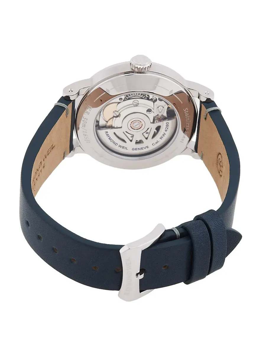 Женские автоматические часы Raymond Weil Millesime с индикацией фаз Луны, модель 2145-SCS-05511 — изображение 3 из 3
